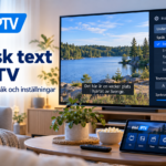 Svensk text på IPTV: undertexter, språk och inställningar