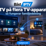 IPTV på flera TV-apparater: så fungerar familjedelning