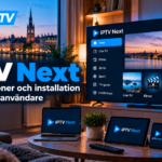 IPTV Next: app, funktioner och installation för svenska användare
