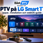 IPTV på LG Smart TV: appar, installation och webOS-guide
